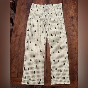 In My Sundays Green Checkered Pajama Pants size XL